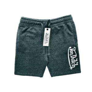 Dark Grey And White Von Dutch Shorts