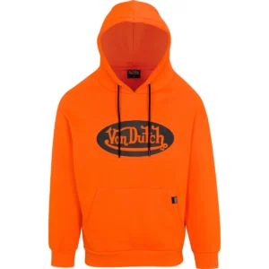 Von Dutch Black & Orange Hoodie