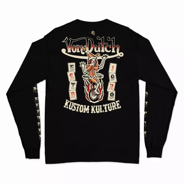 Von Dutch Originals Black Kustom Kulture Sweatshirt