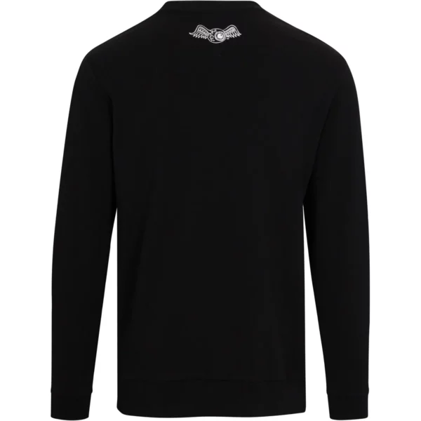 Von Dutch Originals Logo Black Crew Neck Sweatshirt